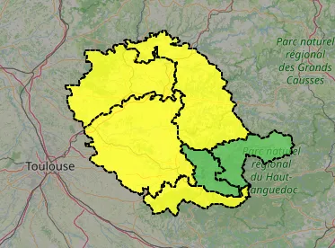 carte du Tarn Prévention Incendie