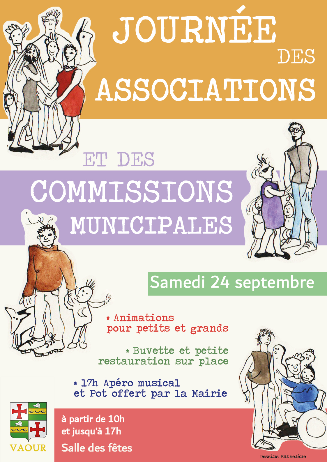 Affiche programme Journées associations et commissions 2022
