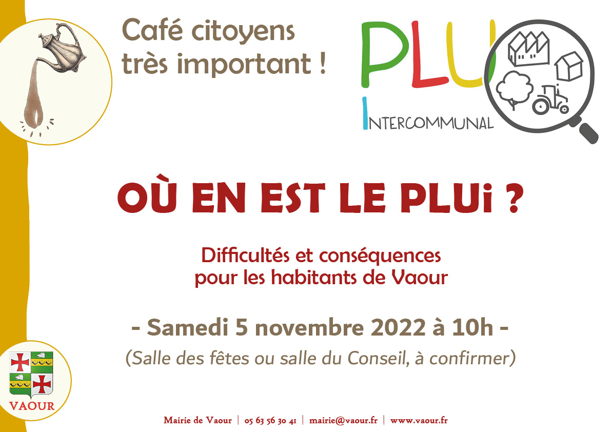 Café citoyens PLUi